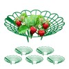 Relaxdays Strawberry Ripper, Set of 6, Snail Protection, Strawberries, Plastic,