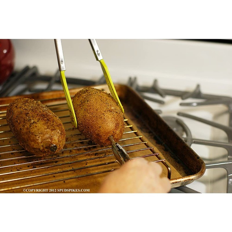 Spud Spikes 6-Inch Potato Baking Nails Food-Grade Stainless Steel, 1