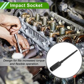 HOPESPANNER Universal 168mm Impact Socket Durable Hardware Tool CR-V 1 Pcs 6 Point 13mm for Car Motorcycle Dirtbike Repair