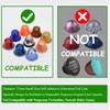PHMEZLF 100Pcs Aluminum Espresso Lids Foil Sticker Seals for Reusable