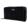 bruno banani New York Double Zip Around Wallet Black, black