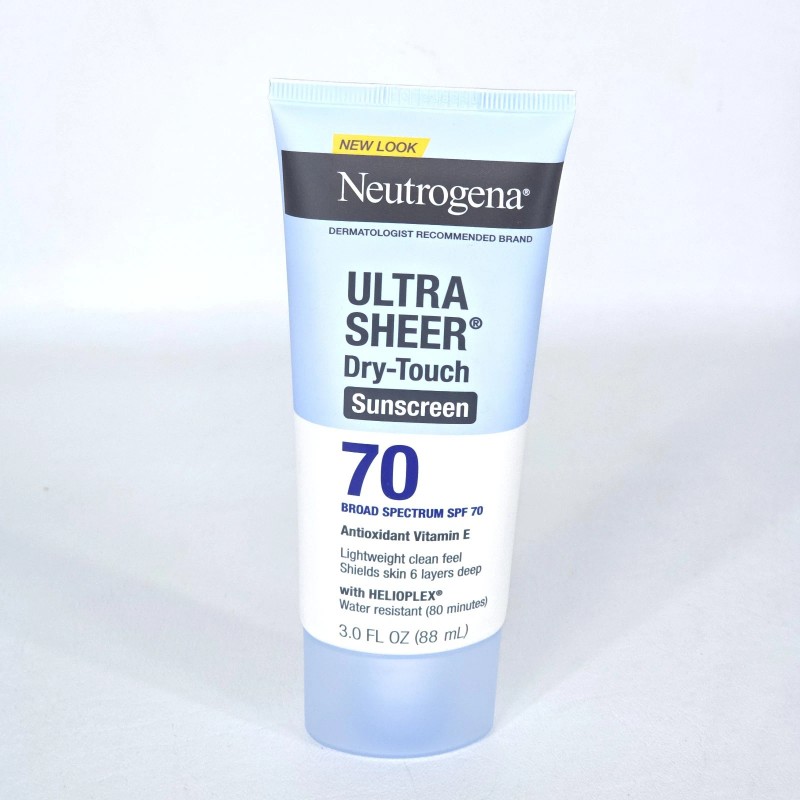 Neutrogena 2x Ultra Sheer Dry-Touch SPF 70 Sunscreen 3 oz