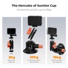 K&F Concept 3 inch suction cup holder with ball head