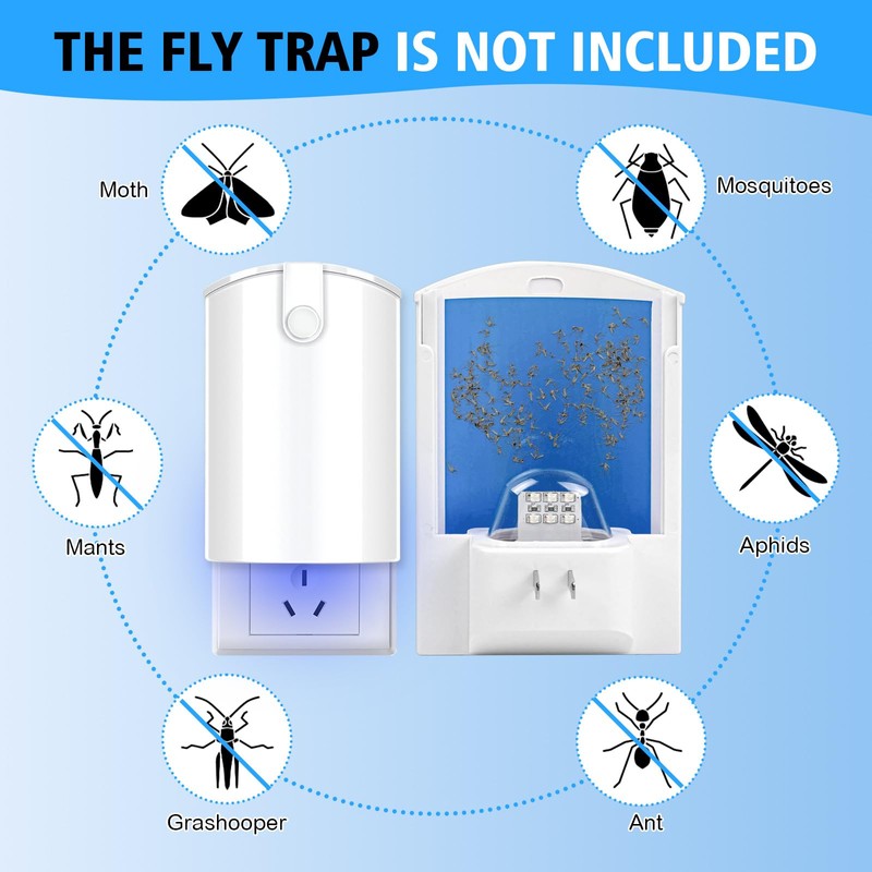 Qualirey 30 Pack Flying Insect Trap Refills Compatible with Osvdo