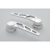 Lokar IDH-2009 Polished Billet Aluminum Door Handle - Pair