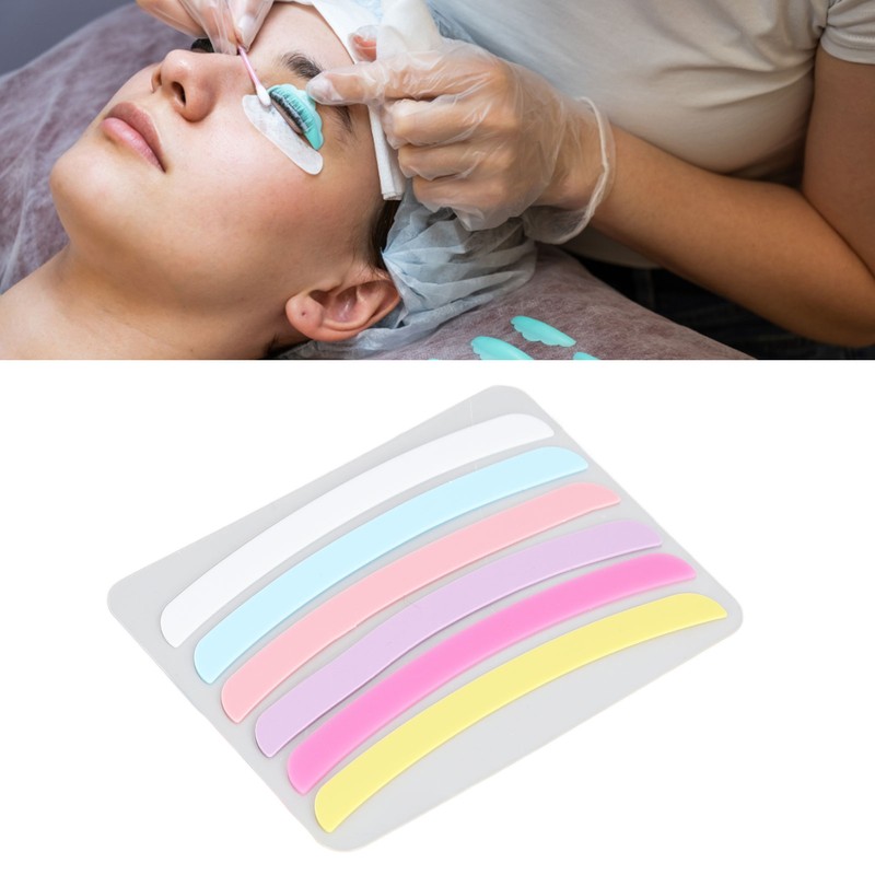 30 Pairs Silicone Lash Lift Ribbon Covers Kit Soft Flexible
