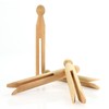 Hangerworld 72 Traditional Wooden Dolly Clothes Garment Pins Pegs Washing
