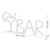 BAR Letters Shaped LED Neon Light Shop Signs Light for