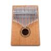 zmart 17 Keys Kalimba Thumb Piano Wood Mahogany Body Tune