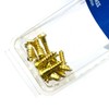 15 pcs Phillips Drive Brass Wood Screws #8 x 5/8