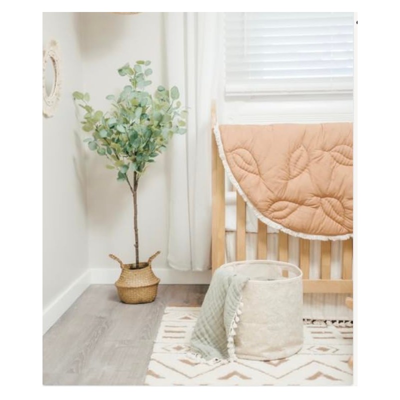 Crane Baby Willow 100% Cotton Storage Bin - Perfect for