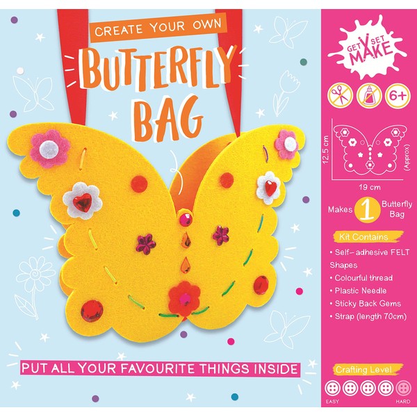 Express Yourself MIP Get Set Make Create Your Felt Butterfly