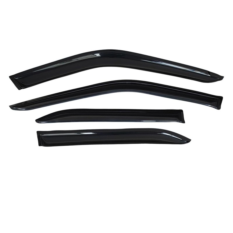 Outside Window Visors Rain Guards Vent Deflectors Compatible with Mitsubishi