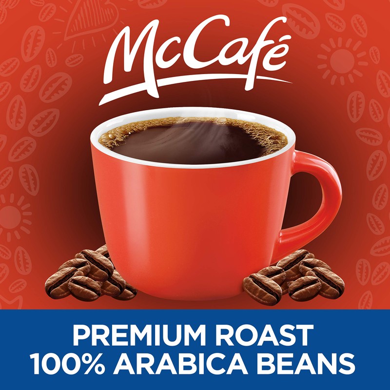 McCafé Premium Medium Roast Ground Coffee (30 oz Canisters, Pack