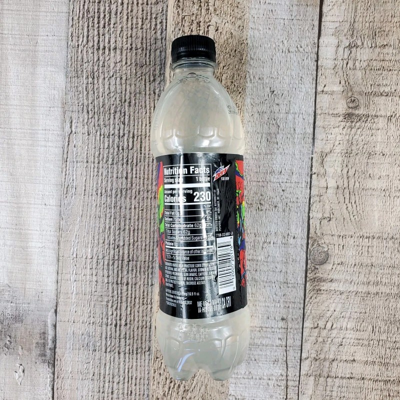 Mountain Dew 2020 Voodew Mystery Flavor Soda 16.9 Oz Plastic