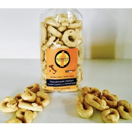 Giannetti Artisans Handmade Taralli Crackers with Fennel Seeds Imported from Puglia - 1, 2 & 3 Packs (3)