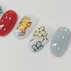 Happy Bunny Handmade Nail Tips - Almond Short / 해피버니