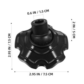 Foot Pads for Furniture Pack of 4 Camping Chair Feet Covers Garden Furniture Leg Caps Chair Leg Floor Protectors for Patio Indoor Chair Table Bed 15 mm Camping Chair Leg Protector