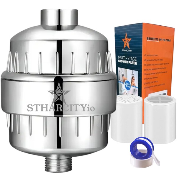 STHARCITYio - Shower Filter - Shower Head - Filtered Shower