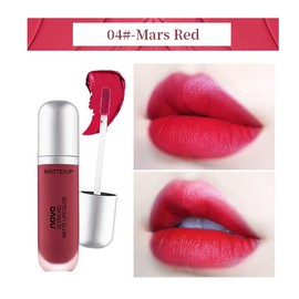 Sweet Night Liquid Rouge High Color Natural Color Long Lasting Moisturizing Lip Tint for Students, Light Texture, Resistant to Drying (04-Mars Red)