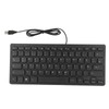 Keyboard 78 Key Mute Ultra Thin Wired Mini USB Interface