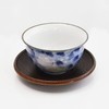 Ishida 67601 Sentubuu Wooden Tea Saucer, 4 Inches