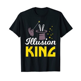 Best Magician Magic Trick Illusion King Sleight of Hand Card T-Shirt
