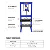 6 Ton Hydraulic Shop Press-13000LBS Hydraulic Press for Garage and
