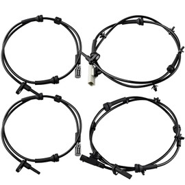 4Pcs ABS Wheel Speed Sensor Fit for Nissan Altima 2007-2012 Maxima 2009-2014 Replace 479009N00A 479019N00A 47900ZX70A ALS1442 ALS2373 ALS2374, Front Rear Left Driver Right Passenger Side