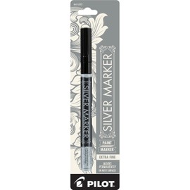Pilot 41600 Silver Metallic Extra Fine Point Marker Pen