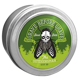 GRAVE BEFORE SHAVE Beard Balm"The Outdoorsman Blend" (2 oz. tin)