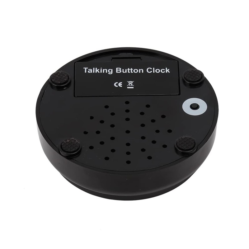 Talking Alarm Clock with Volume Control Rotation button-PRESS big button