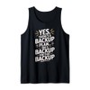 Funny Backup Plan for The Backup Wedding Planner Tank Top