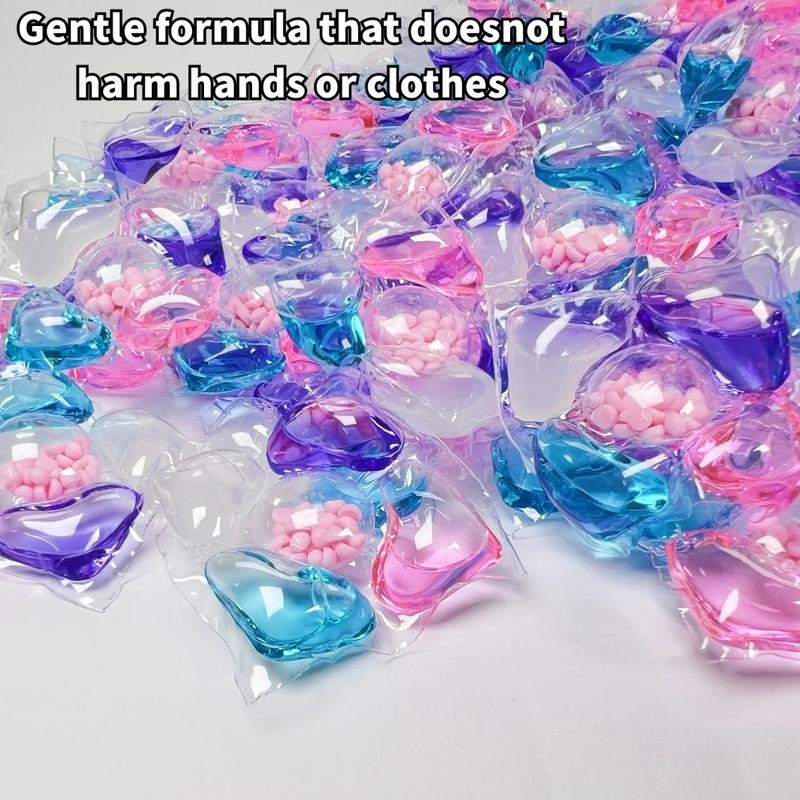 Long Lasting Fragrance Laundry Beads, 5-In-1 Multi-Purpose Cleaning Solution, Effective