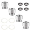 KALOLINNA Shower Head Adapter Adapter Set 4-Piece Set Shower Head