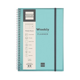 Finocam - Mytime Undated Week to View Vertical International Diary