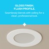 KastLite 3-Pack Custom Size White Goof Rings | Recessed Light