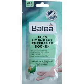 Balea Exfoliating Foot Soak Socks, 1 Piece / 발레아 각질 풋 소크 양말, 1개