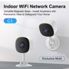 EVERSECU 2K Magnetic Security Camera for Home, Night Vision, Compact