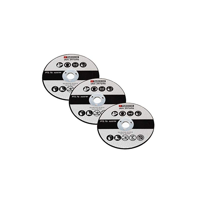 Angle Grinder Cutting Disc Replacement Disc PTS 76 Parkside LIDL