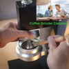 Coffee Grinder Cleaning Brush + Coffee Brush Wood Handle &