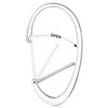 Silver Shower Curtain Rings, Rustproof Shower Curtain Hooks for Bathroom,