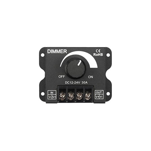Japu+plus2018 LED Single Color Light Dimmer Controller Dimmer 12V 24V
