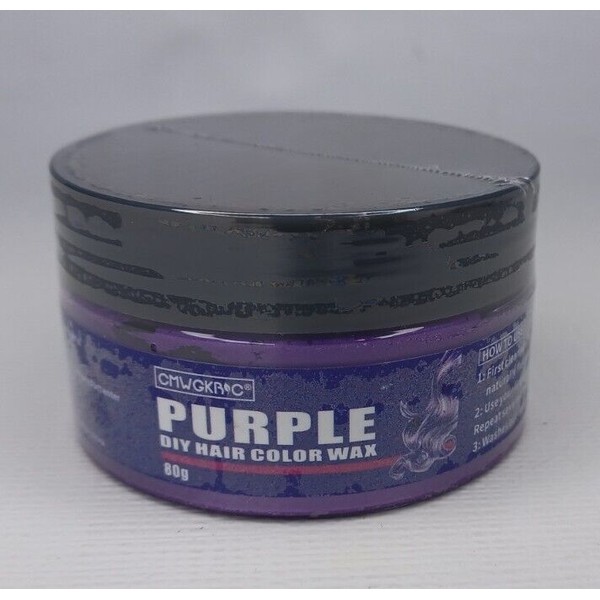 Purple DIY Temporary Hair Color Wax