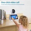 CIAJIE Two Way Video Camera,Indoor Home Security Cameras Pet Dog