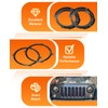MGLLIGHT 7 inch LED Headlights Mounting Retaining Clips - 2