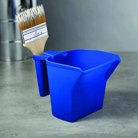 Allway Tools 24 Ounce Ez Paint Cup With Magnetic Brush Holder And Storage Com...