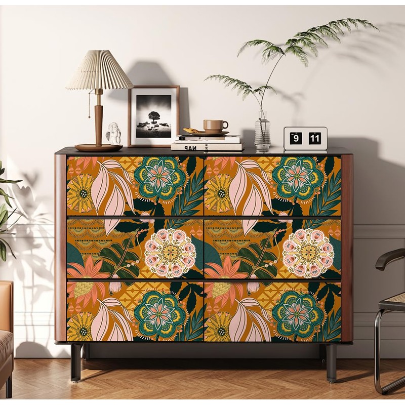 Wallpaper Peel and Stick Renter Friendly Textured Wallpaper Boho