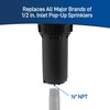 Orbit 54527 4" Professional Pop-Up Spray Head Sprinkler with Half