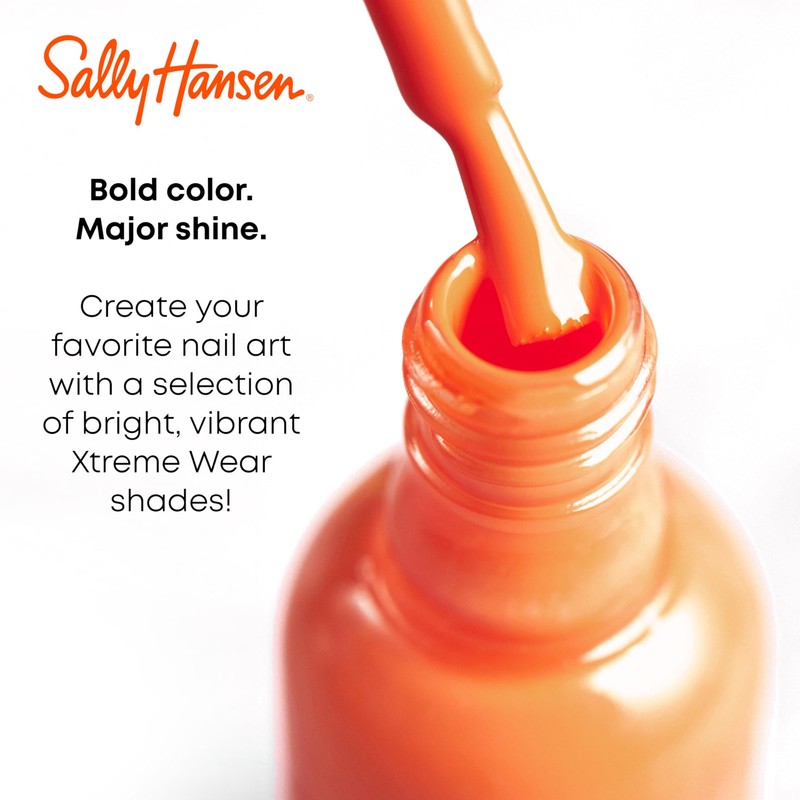 Sally Hansen Xtreme Wear Nail Polish | Streak-Free, Shiny Finish,